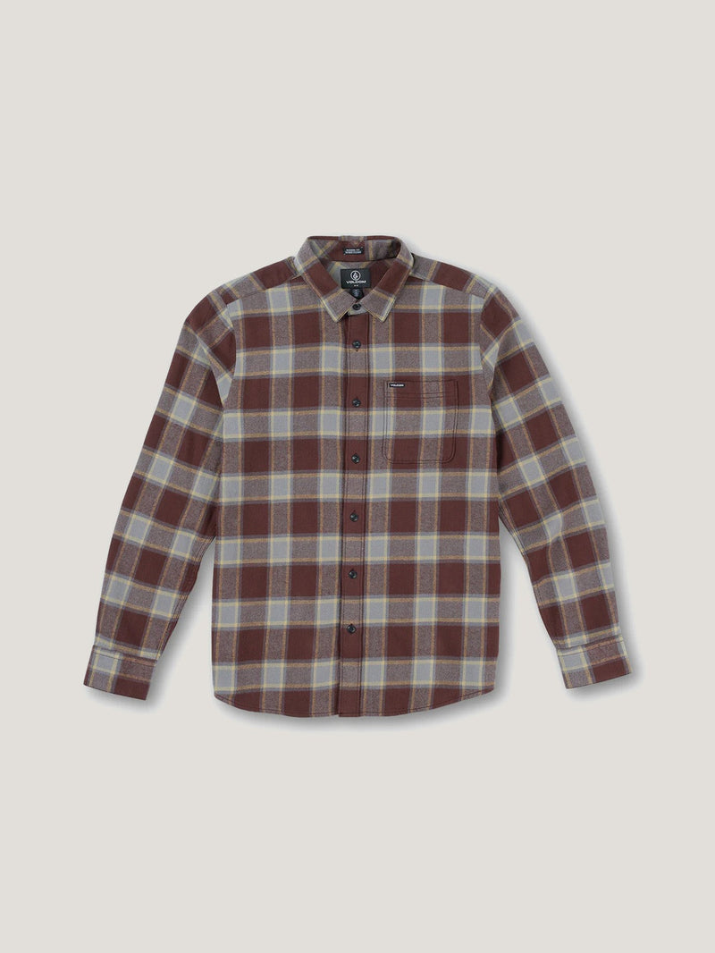 CAMISA VOLCOM NIÑO CADEN PLAID LS