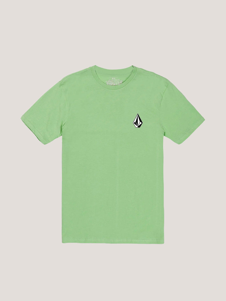 Volcom Men's Stone Buckle Short Sleeve T-Shirt - Modern Fit, Heather Blend