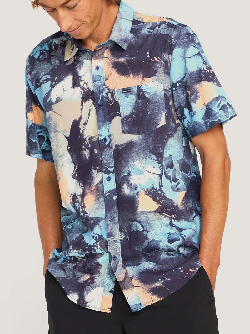 CAMISA VOLCOM HOMBRE SKULLI PRINT SS