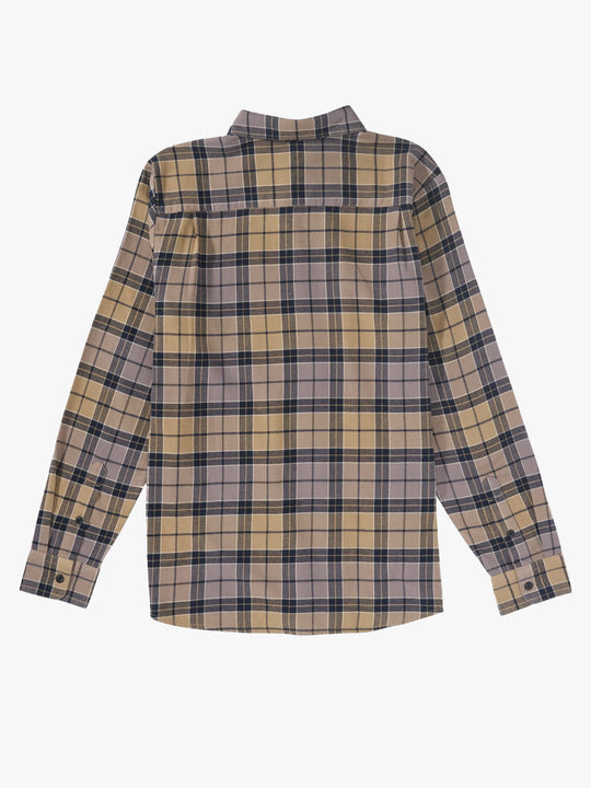 CAMISA M/L VOLCOM HOMBRE CADEN PLAID LS