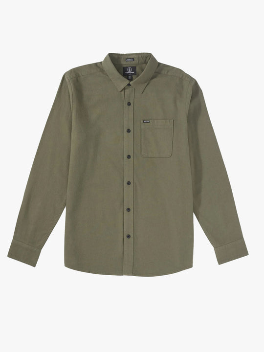 CAMISA M/L VOLCOM HOMBRE CADEN SOLID LS