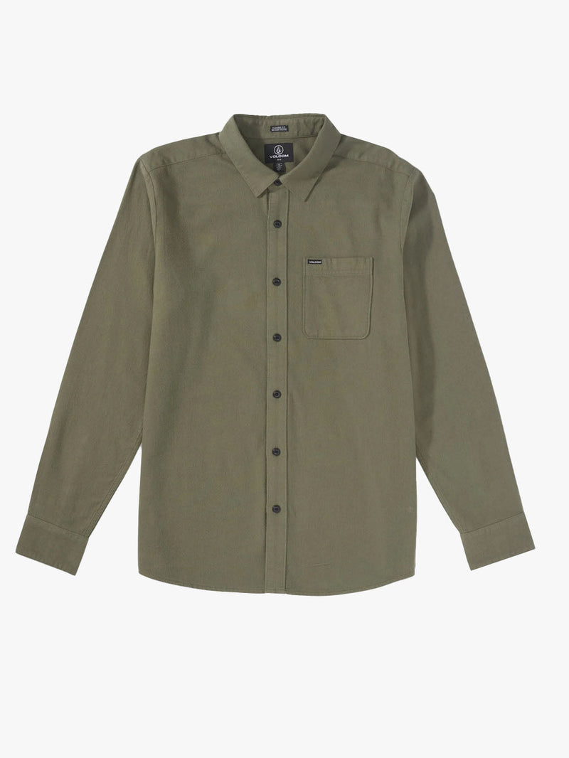 CAMISA M/L VOLCOM HOMBRE CADEN SOLID LS