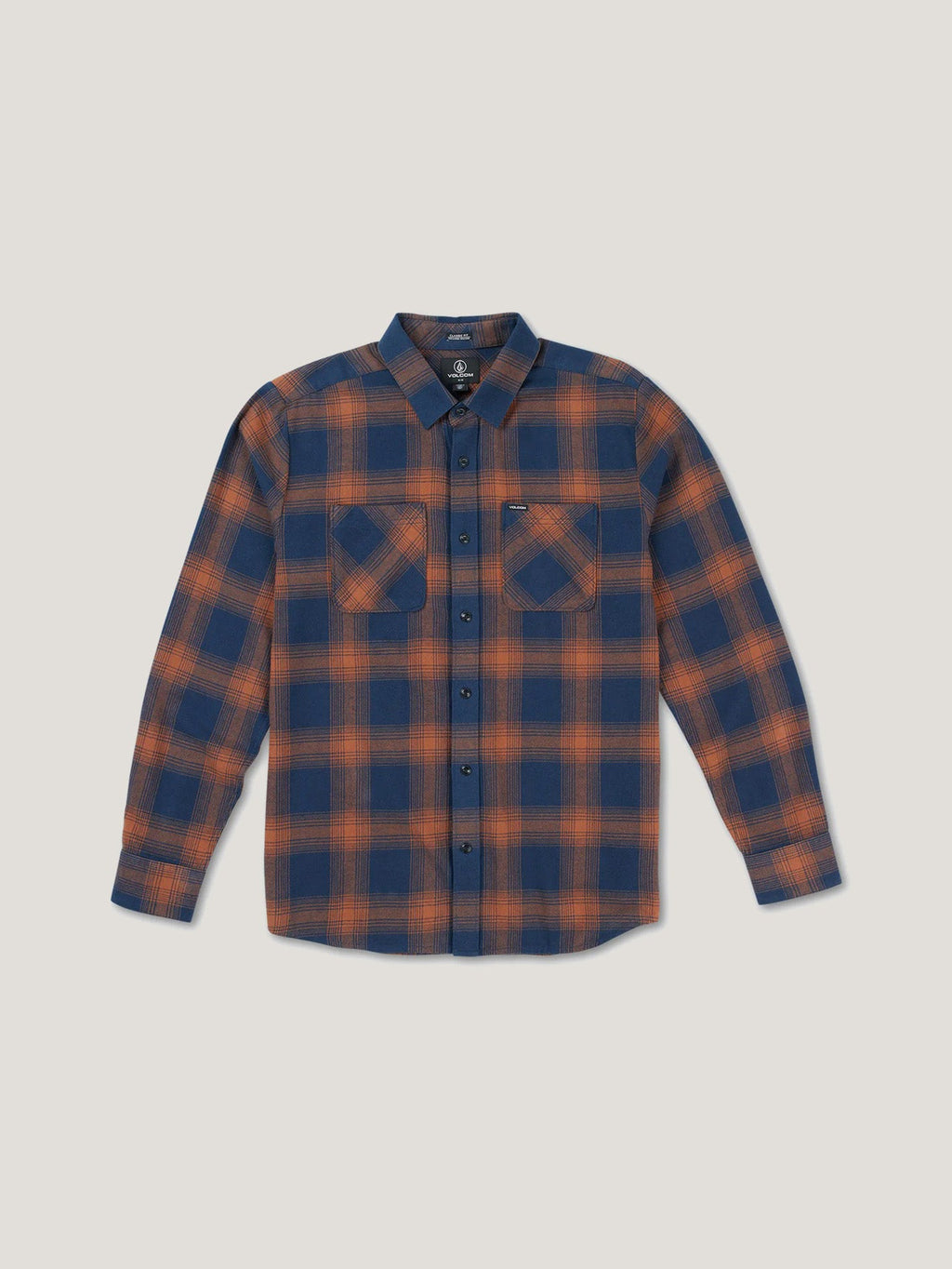 CAMISA VOLCOM HOMBRE NETASTONE FLANNEL LS 