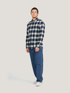 CAMISA VOLCOM HOMBRE CADEN PLAID LS