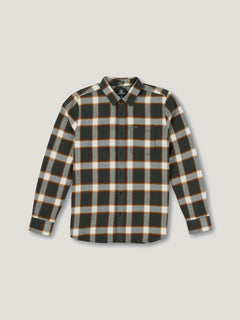 CAMISA VOLCOM HOMBRE CADEN PLAID LS