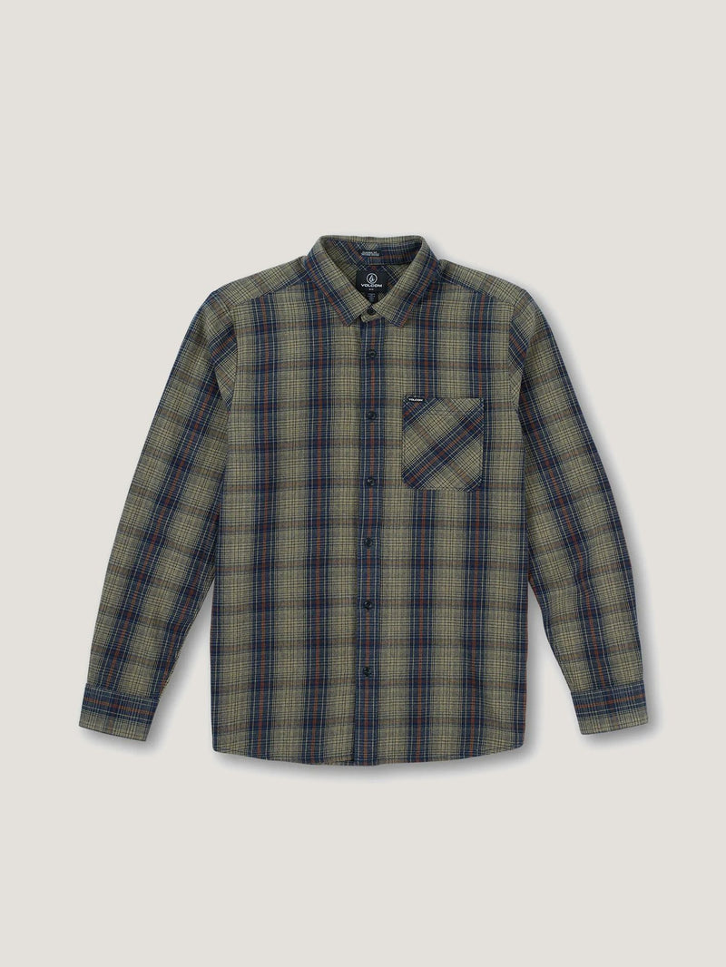 CAMISA VOLCOM HOMBRE HEAVY TWILLS FLANNEL LS