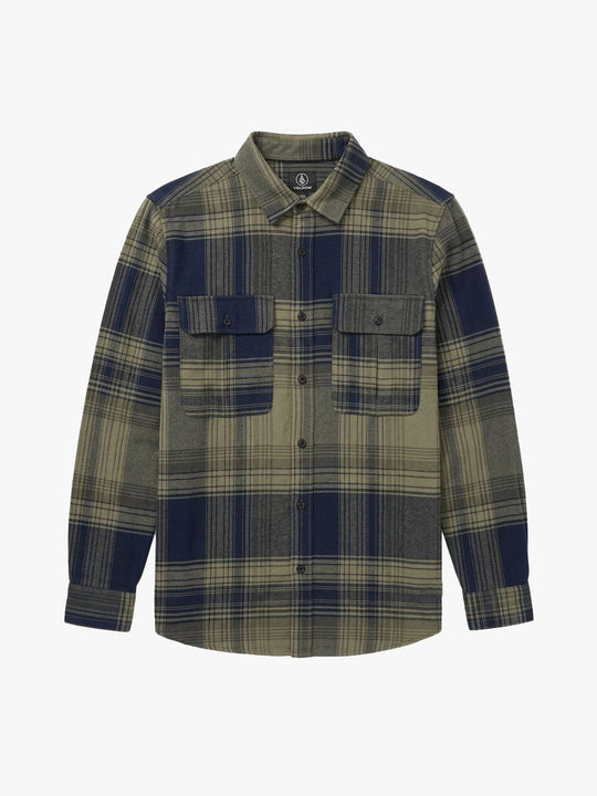 CAMISA M/L VOLCOM HOMBRE PARKSTONE LS