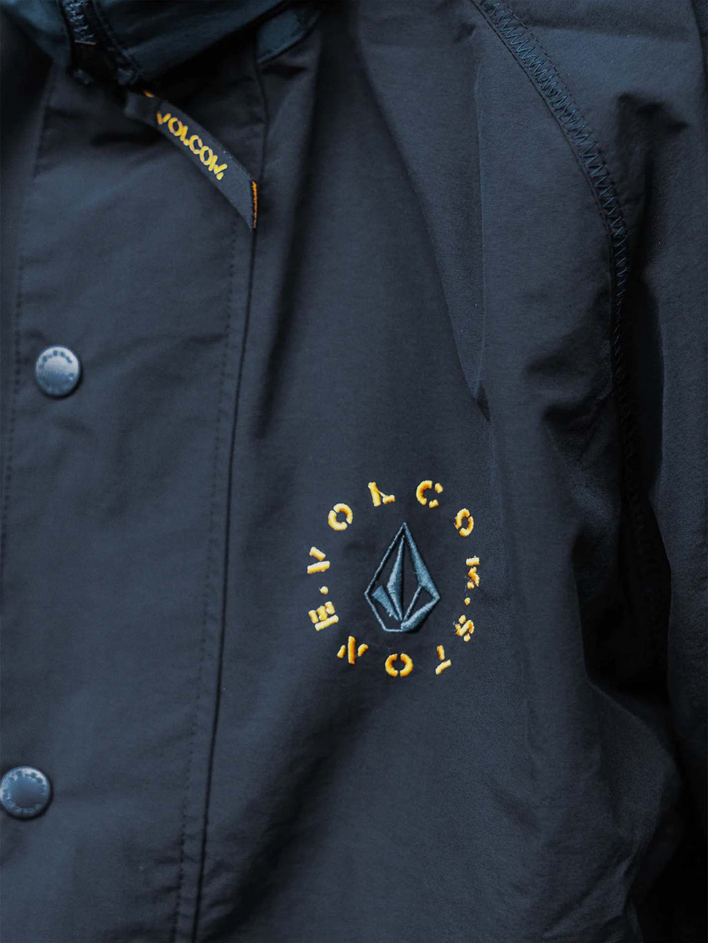 Chaqueta Volcom Fezzes Para Hombre - Azul, Ideal Para Tiempo Libre Y Deporte, Estilo Urbano Y Cómodo