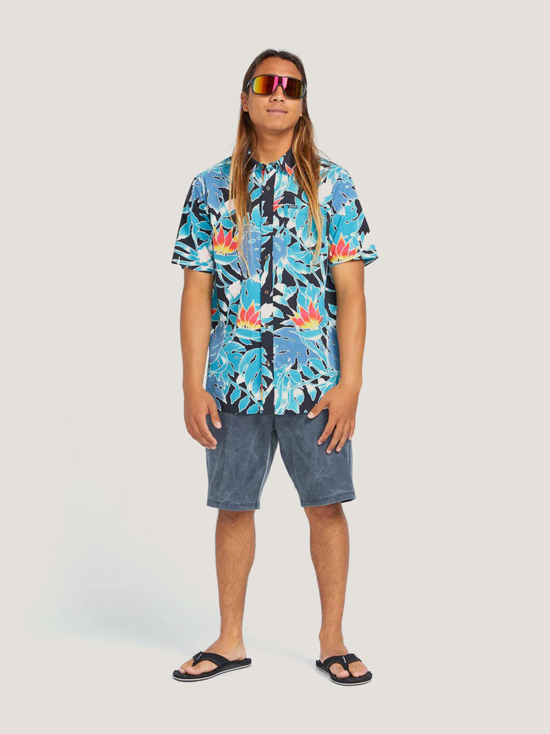 SHORT VOLCOM HOMBRE STONE FADED HYBRID 19