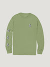 POLO M/L VOLCOM HOMBRE ICONIC STONE LST