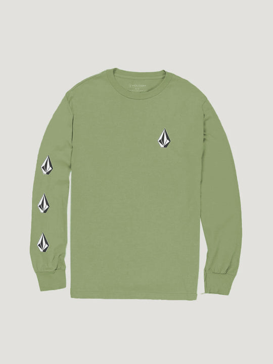POLO M/L VOLCOM HOMBRE ICONIC STONE LST