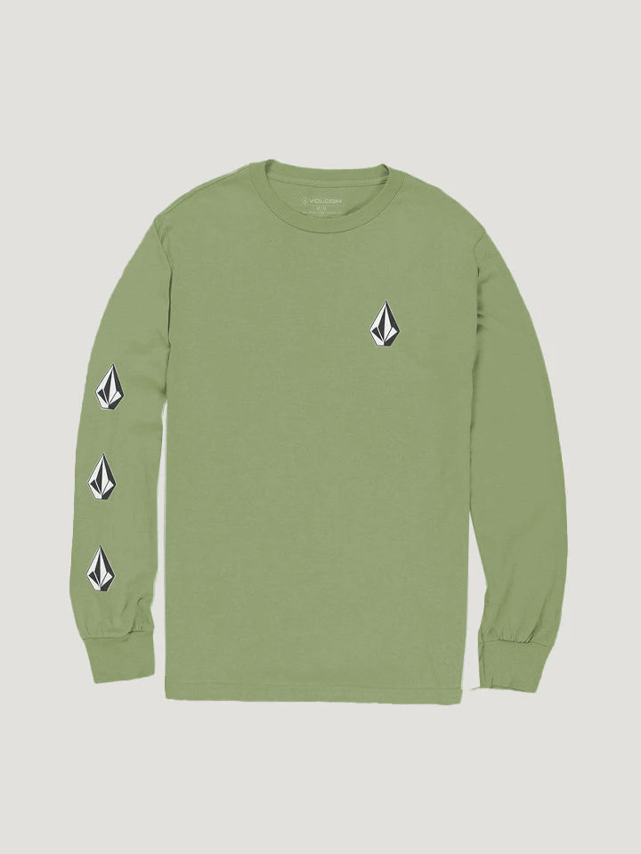 POLO M/L VOLCOM HOMBRE ICONIC STONE LST