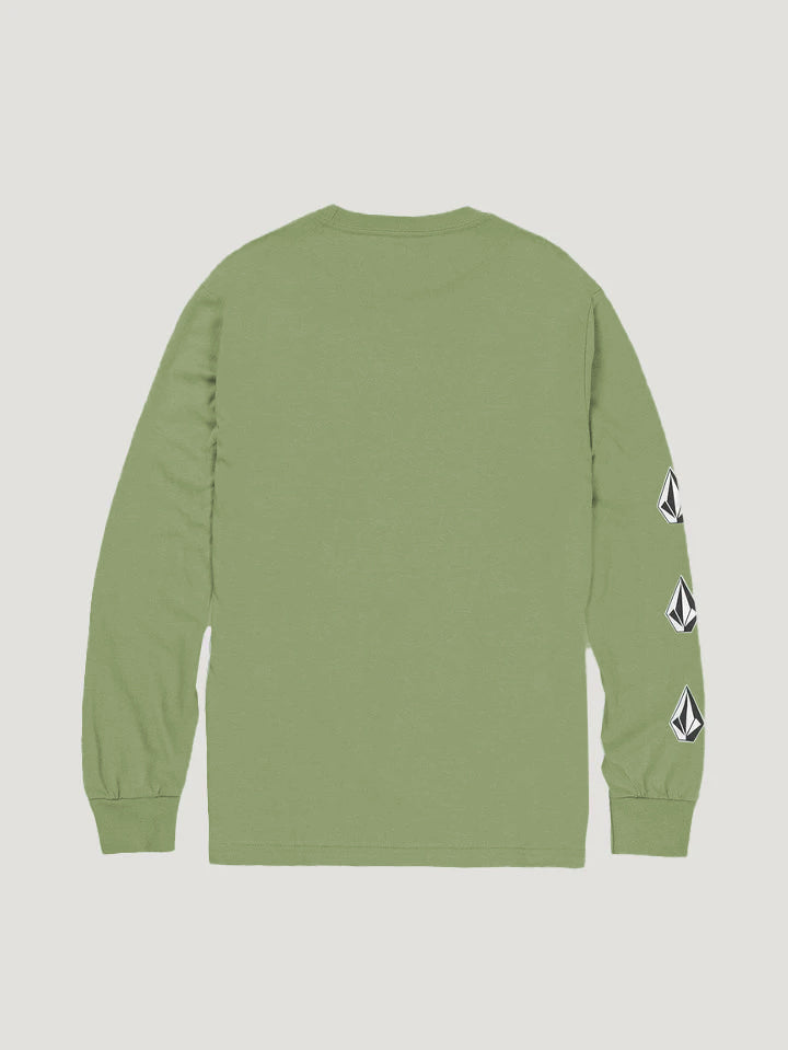 POLO M/L VOLCOM HOMBRE ICONIC STONE LST
