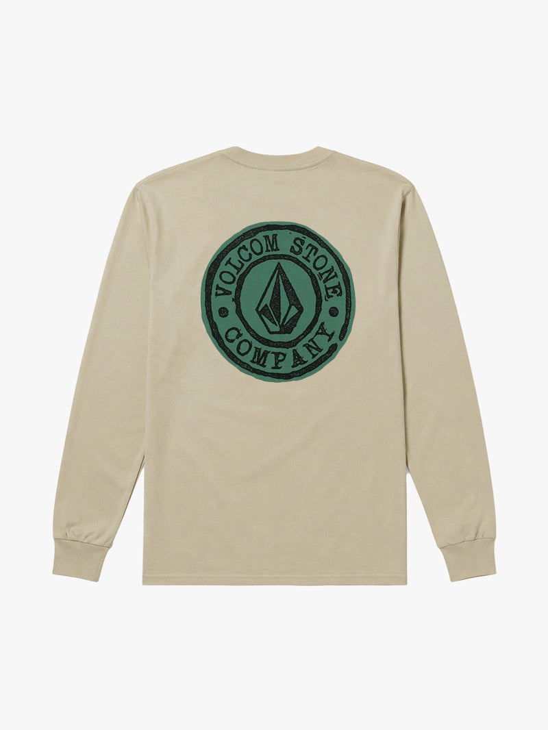POLO M/L VOLCOM HOMBRE LOGO STAMP LST