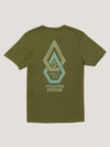 POLO VOLCOM HOMBRE ENTANGLEMENT STONE S/S TEE