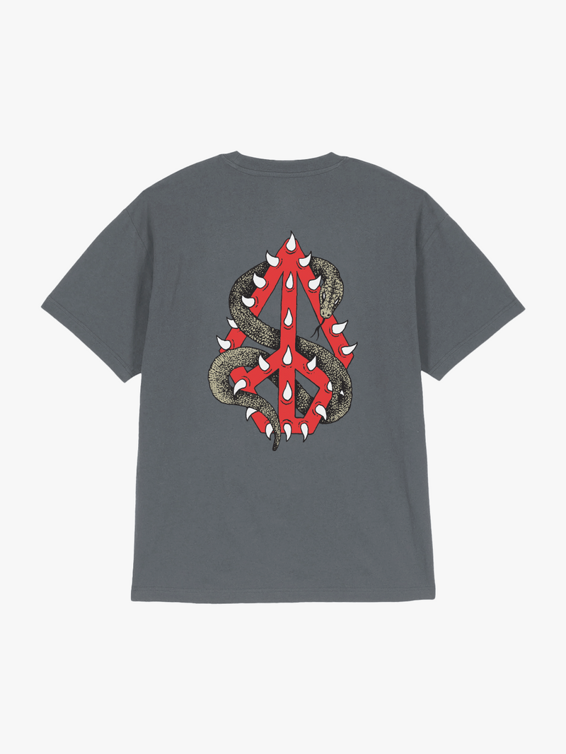 POLO M/C VOLCOM HOMBRE SNAKE PEACE LSE SST OVERSIZE