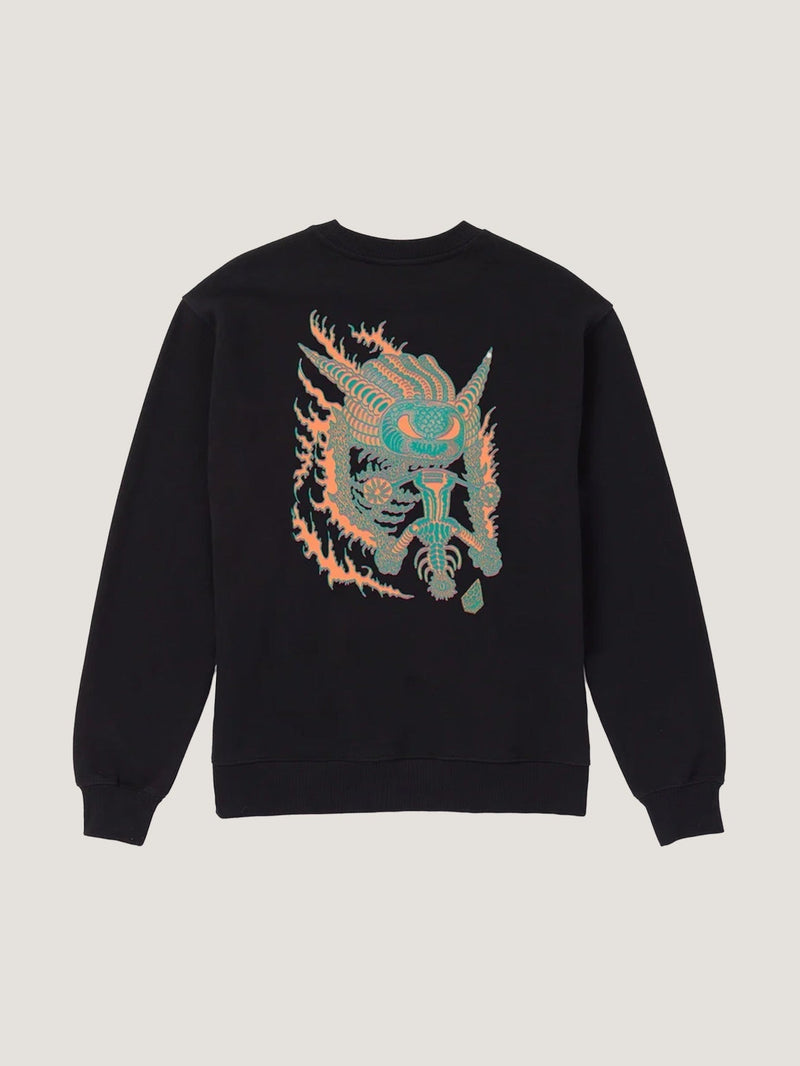 SWEATER S/CIERRE VOLCOM HOMBRE FA TETSUNORI CREW