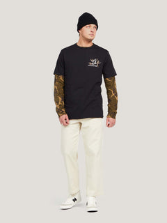 POLO VOLCOM HOMBRE SKATE VITALS RISE N STONE SST