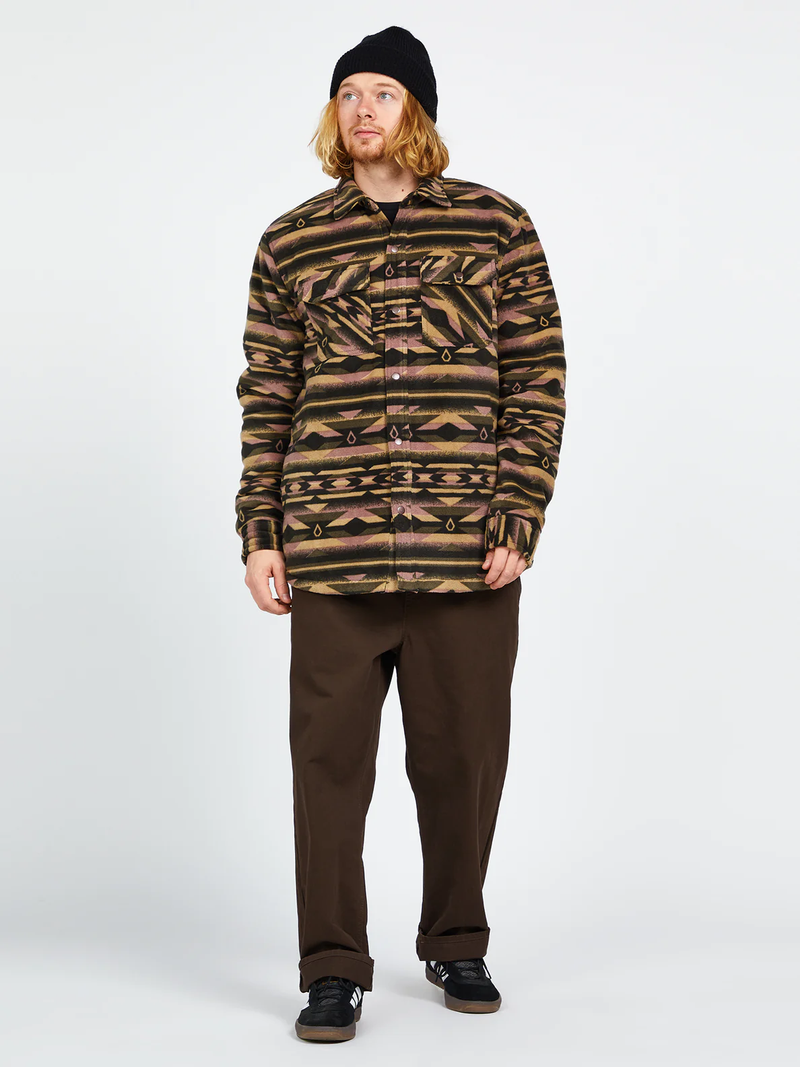 CASACA VOLCOM HOMBRE BOWERED FLEECE LS