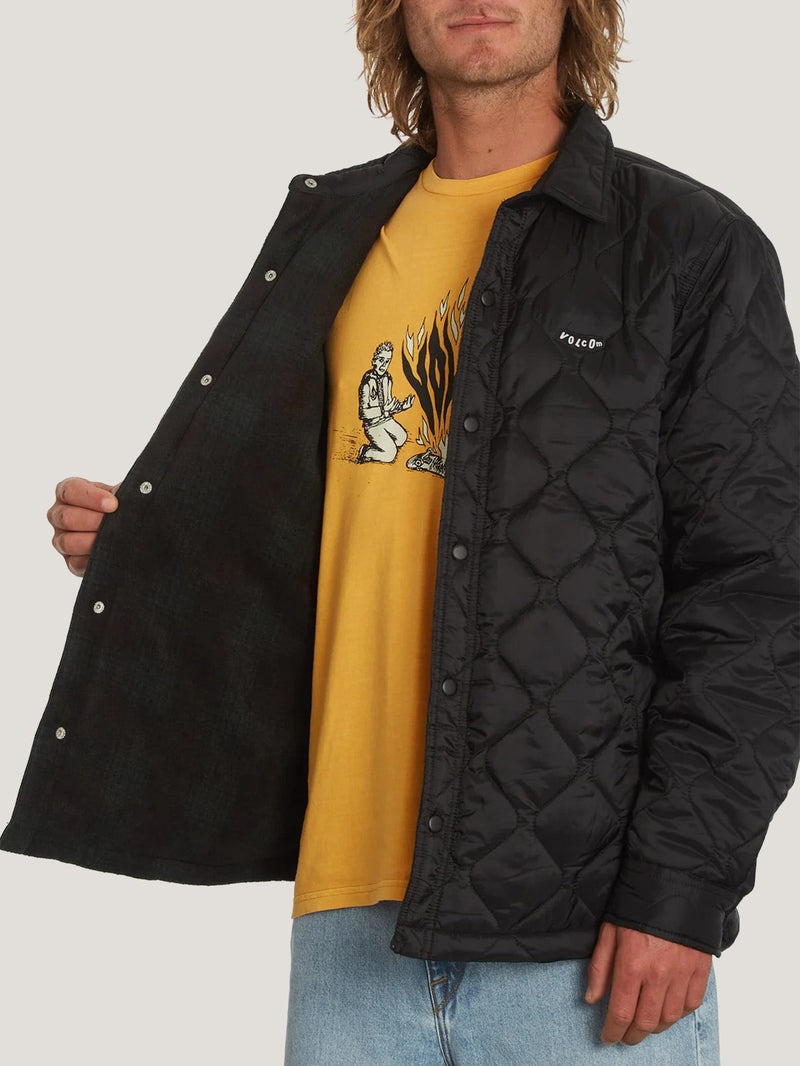 CASACA VOLCOM HOMBRE BOWERED PLUS FLEECE LS