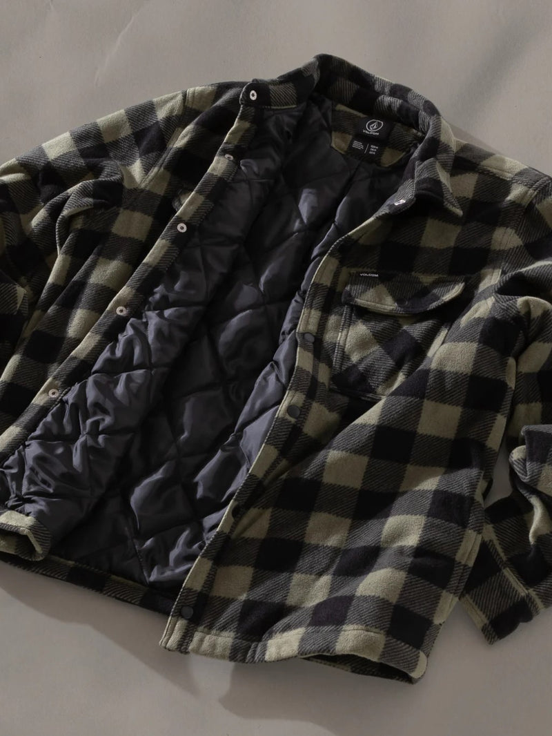 CAMISA VOLCOM HOMBRE BOWERED II LINED FLEECE