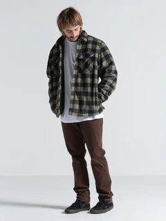 CAMISA VOLCOM HOMBRE BOWERED II LINED FLEECE