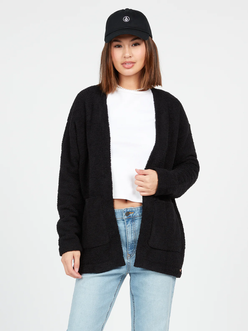 CHOMPA VOLCOM GIRLS MUJER LIL CARDIGAN