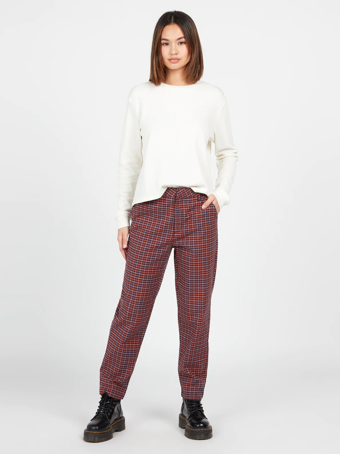 PANTALON VOLCOM GIRLS MUJER FROCHICKIE HIGHRISE – Volcom Perú