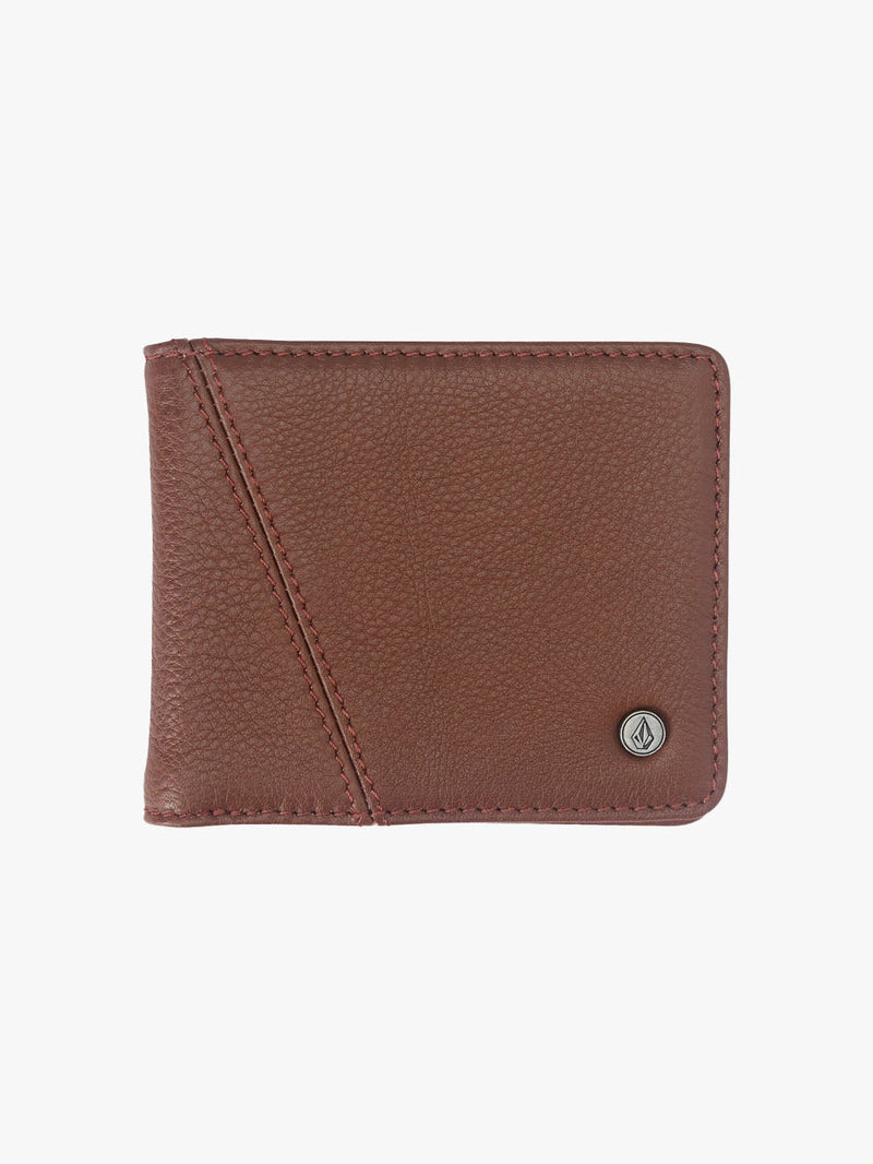 BILLETERA VOLCOM HOMBRE PAY-A-PAL LEATHER BIFOLD