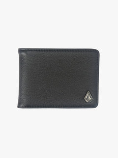 BILLETERA VOLCOM HOMBRE SINGLE STONE LEATHER WALLET