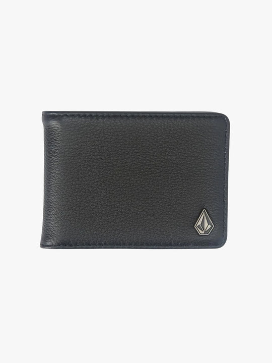 BILLETERA VOLCOM HOMBRE SINGLE STONE LEATHER WALLET