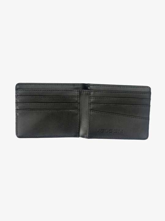 BILLETERA VOLCOM HOMBRE SINGLE STONE LEATHER WALLET
