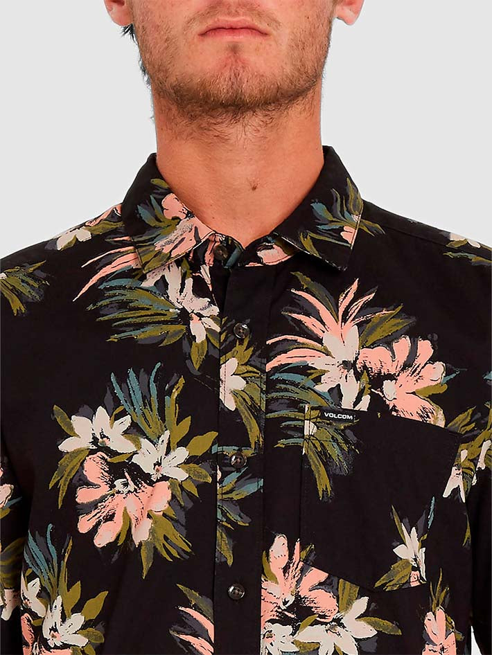 CAMISA M/C VOLCOM FLORAL WITH CHEESE 
