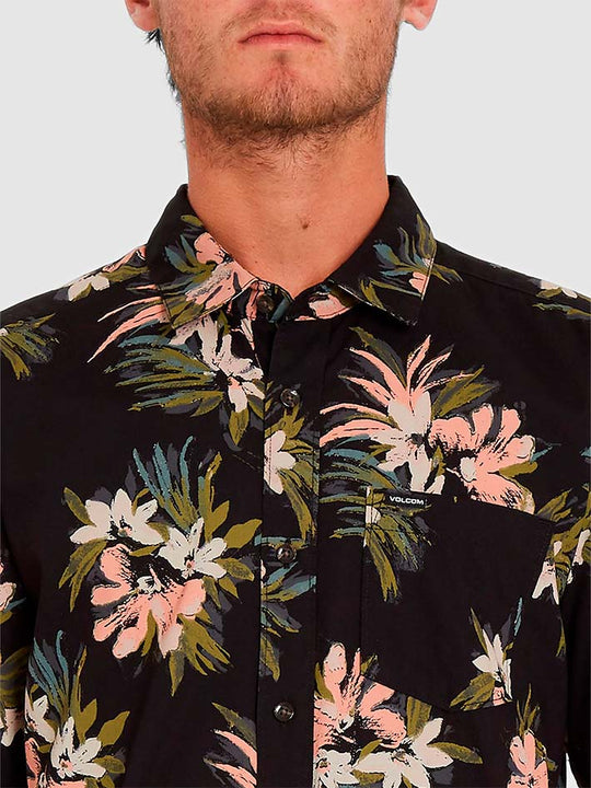 CAMISA M/C VOLCOM FLORAL WITH CHEESE