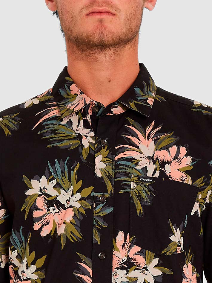 CAMISA M/C VOLCOM FLORAL WITH CHEESE