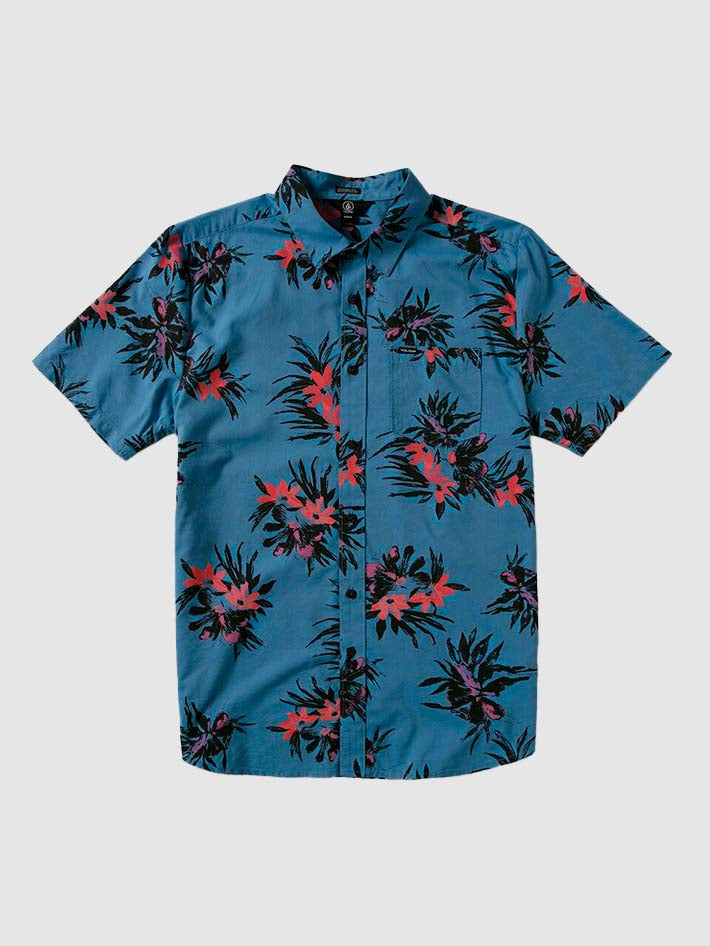 CAMISA M/C VOLCOM FLORAL WITH CHEESE 