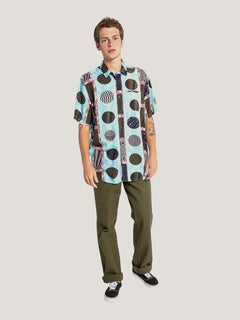 CAMISA VOLCOM HOMBRE STONE PEGS SS