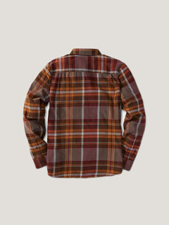 CAMISA M/L VOLCOM CADEN PLAID LS