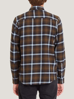 CAMISA M/L VOLCOM CADEN PLAID LS