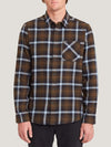 CAMISA M/L VOLCOM CADEN PLAID LS