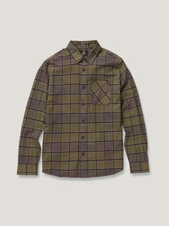 CAMISA VOLCOM HOMBRE CADEN PLAID LS