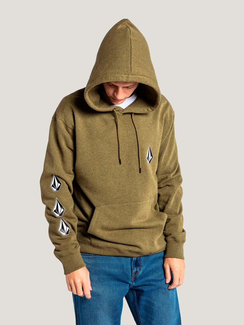 SWEATER S/CIERRE VOLCOM ICONIC STONE PLUS PO