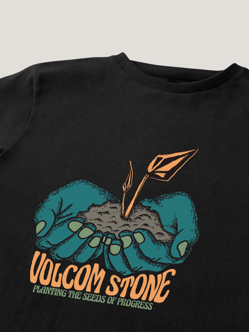 POLO M/C VOLCOM PLANTING PROGRESS S/S TEE