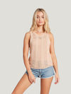 BVD VOLCOM GIRLS CROCHET ALL DAY CAMI