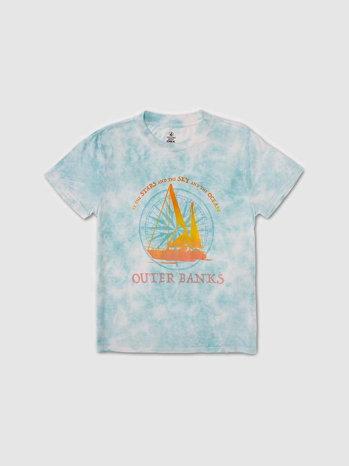 POLO M/C VOLCOM GIRLS OBX SAIL BAHAMAS TEE