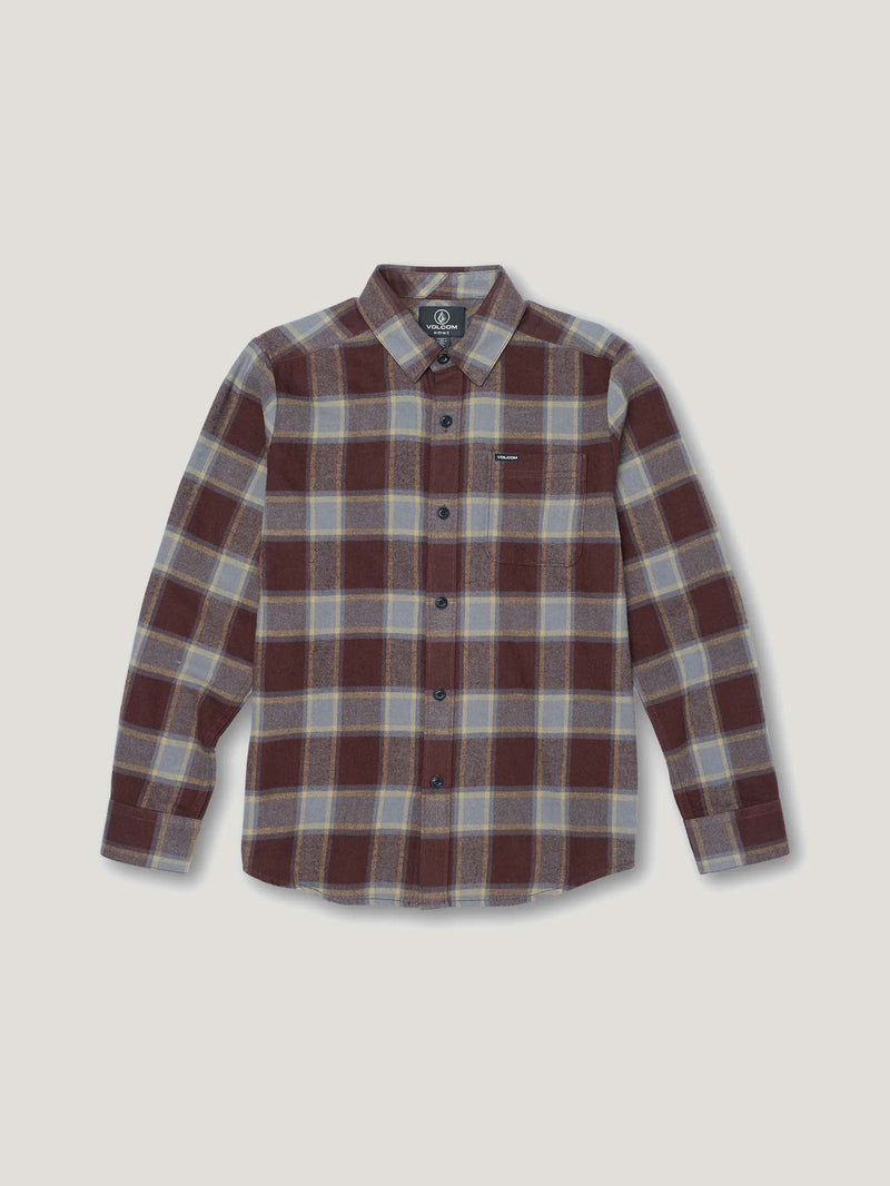 CAMISA VOLCOM NIÑO CADEN PLAID LS