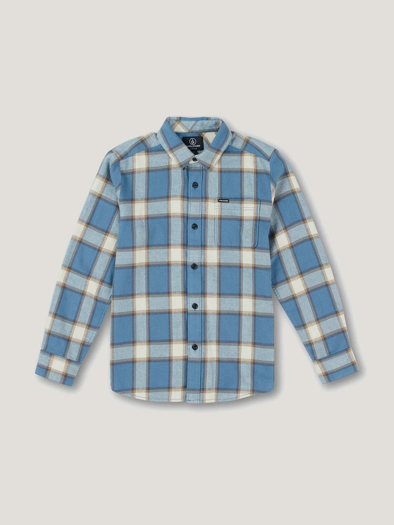 CAMISA VOLCOM NIÑO CADEN PLAID LS