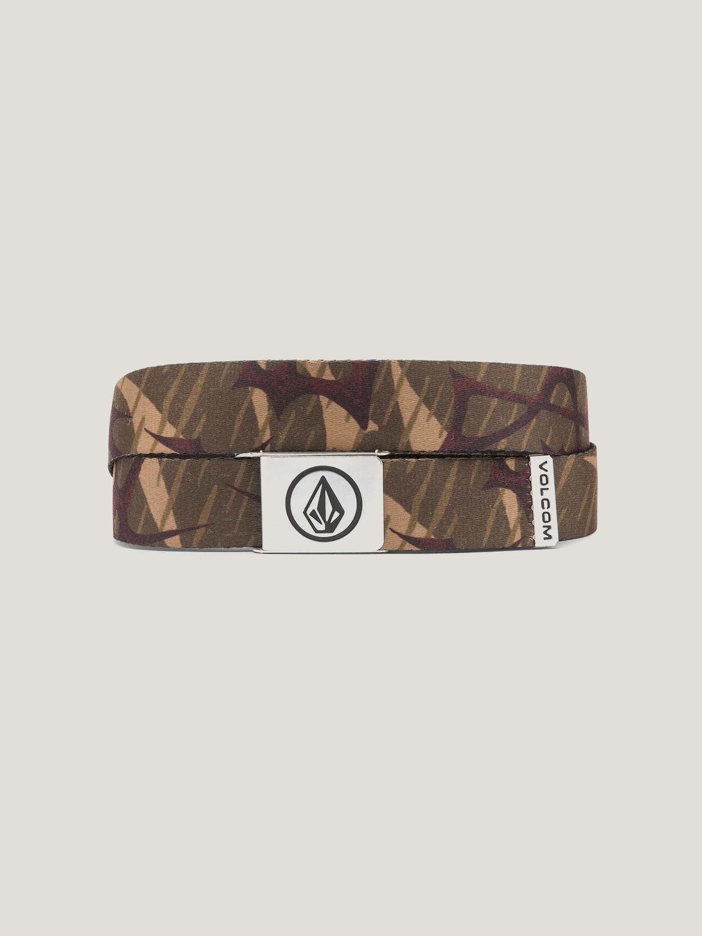 Volcom Circle Stone Web Belt - Cintura Uomo In Poliestere Con Fibbia Apribottiglie
