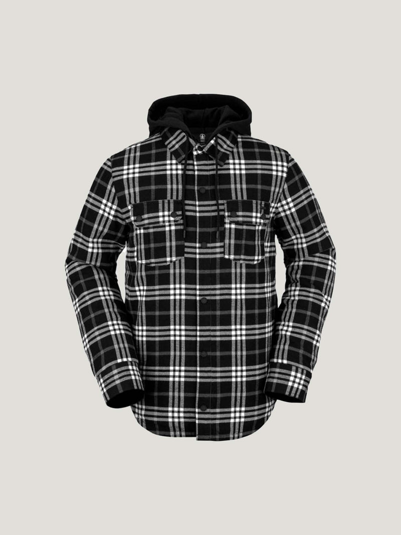 CASACA VOLCOM FIELD INS FLANNEL JACKET